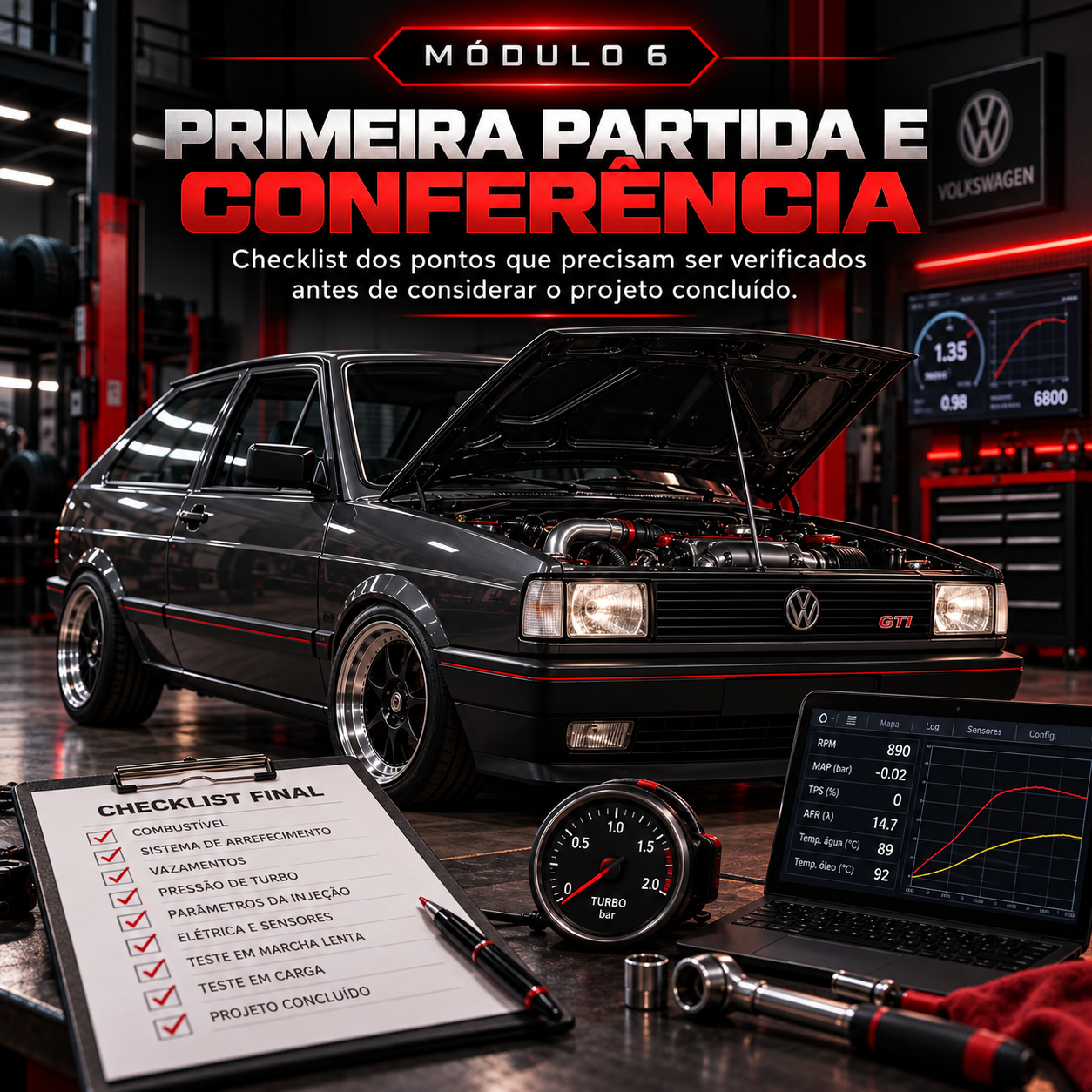 Módulo 6 - Primeira Partida e Conferência